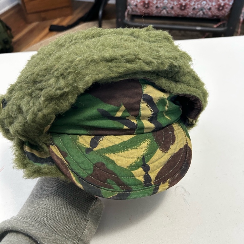 Men's Camouflage Green and Brown Hat
